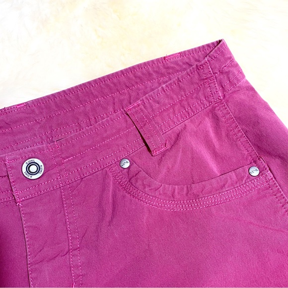 Kuhl Free Range Shorts 6 1/2" in Burgundy - Picture 2 of 12